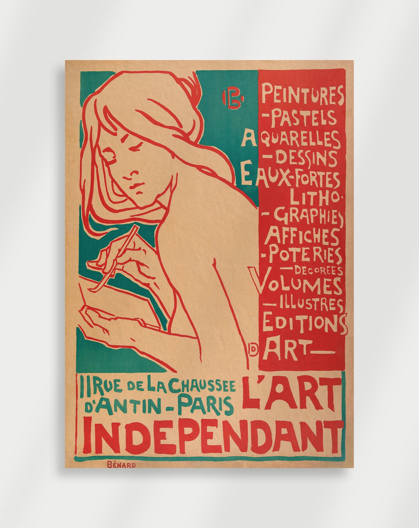 Fransk konst Poster