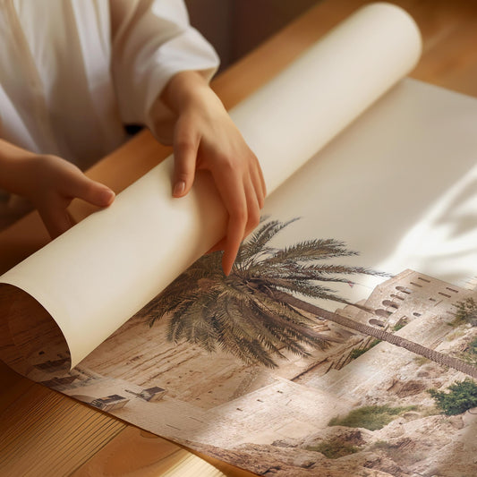 Medelhavs fotografi Poster