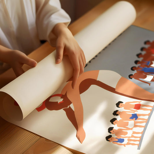 Vintage Simma Poster