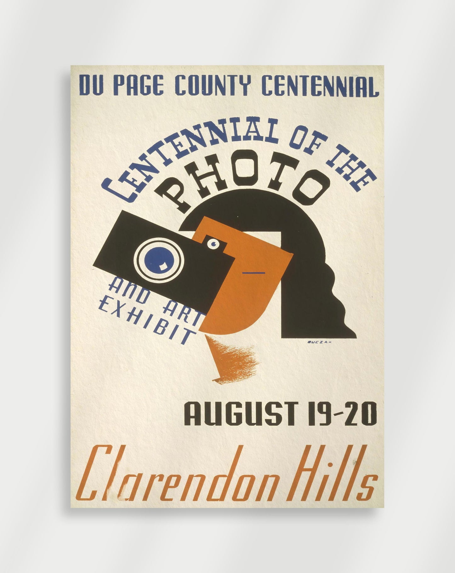 Vintage kamera Poster