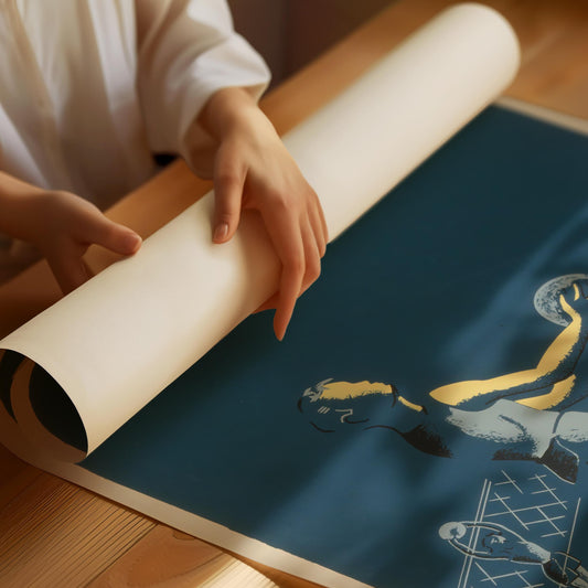 Vintage friidrott Poster