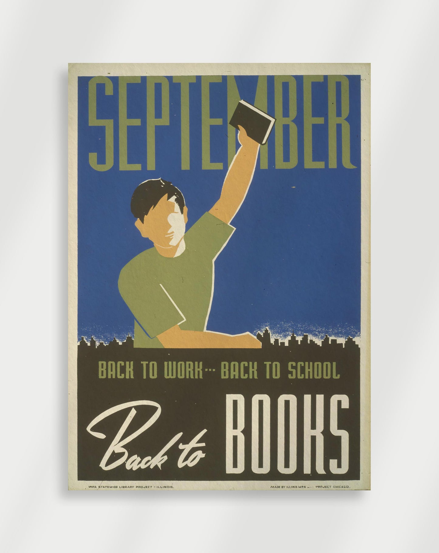 Vintage tillbaka till Poster