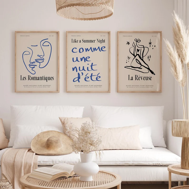 Fransk citat Poster