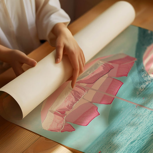 Trendig strand Poster