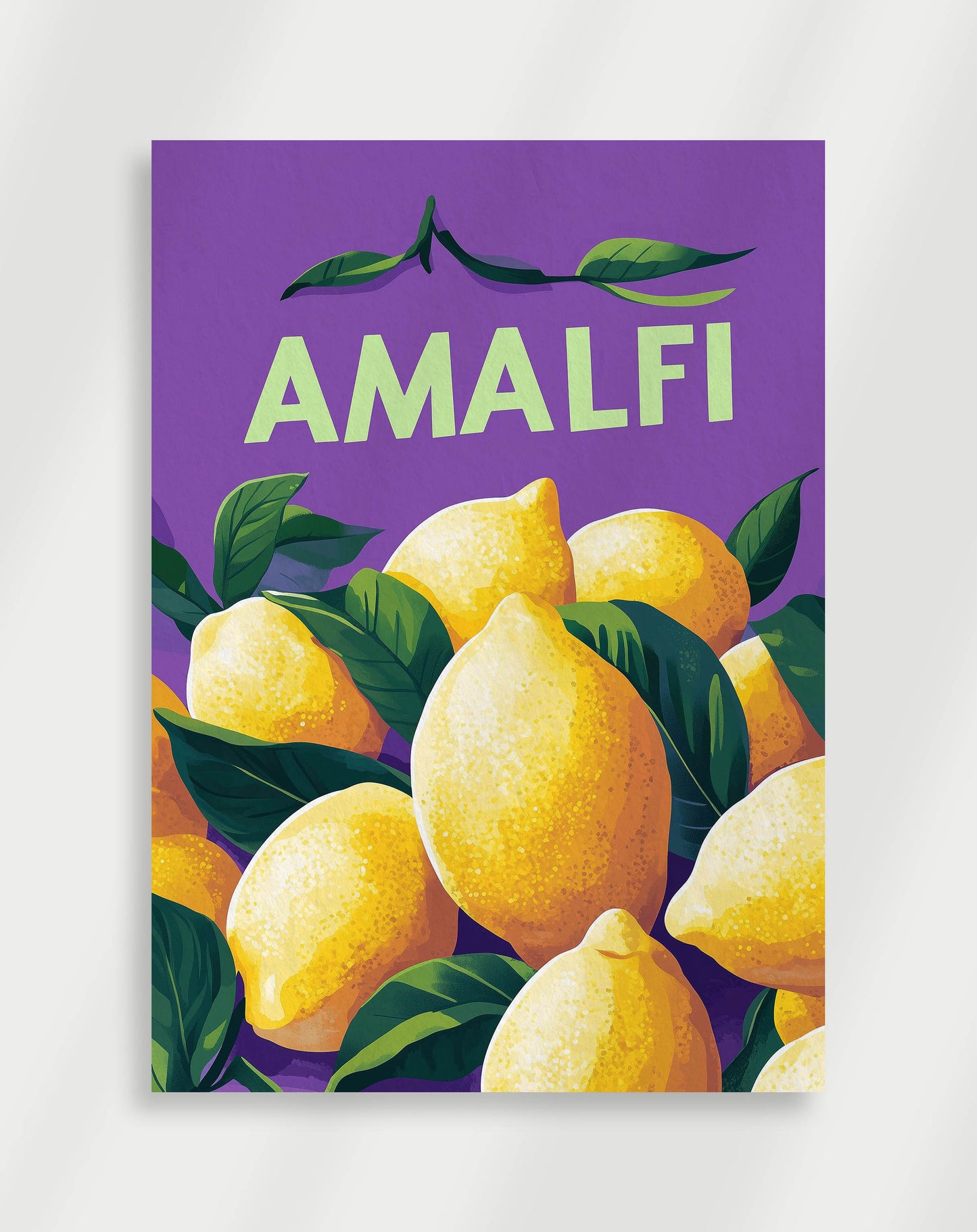 Amalafi citron Poster