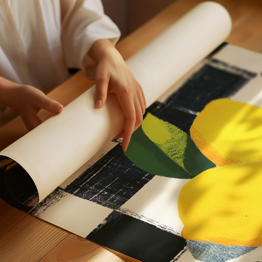 Trendig citron Poster