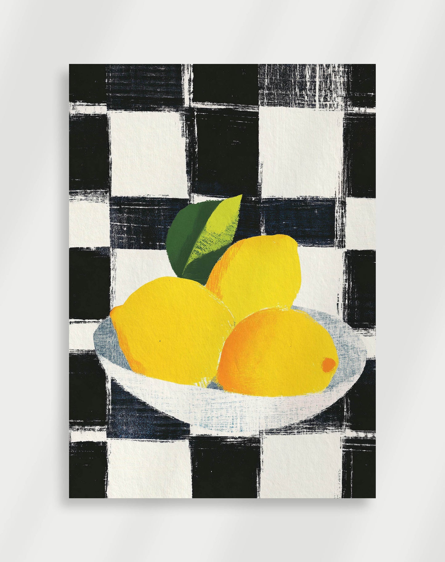 Trendig citron Poster
