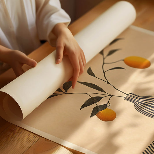 Trendig citron Poster