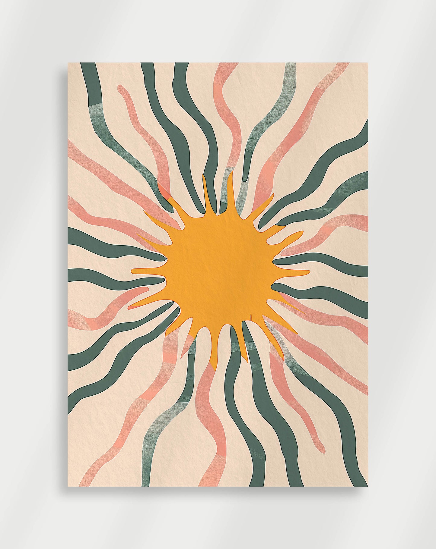 Trendig sol Poster