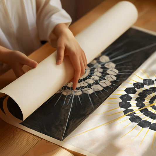 Hilma af Klint "Svanen nr.8"