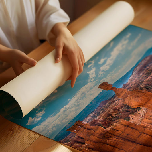 Klippiga berg Poster