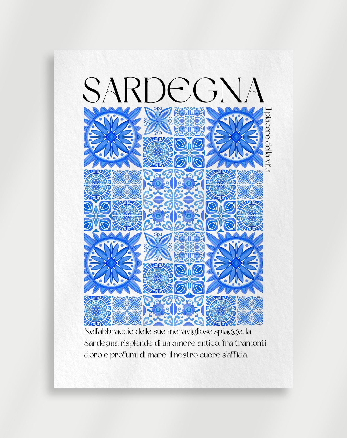 Sardinien-affisch