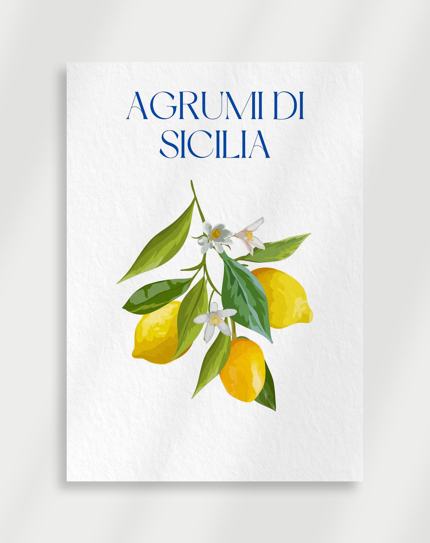 Sicilia citron Poster