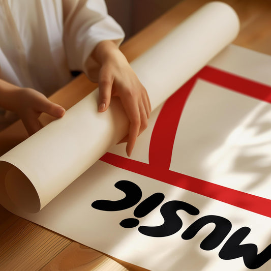 Musik får mig att känna Poster