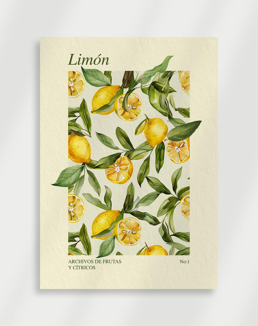 Limón nr 1 Poster
