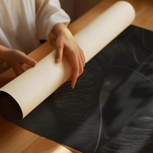 Läppar Svartvit Poster