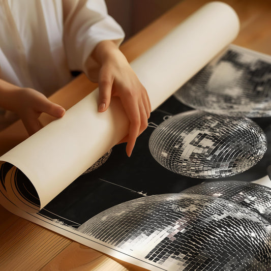 Discoball Poster