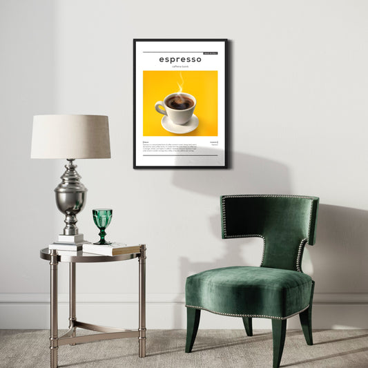 Espresso Kaffe Poster