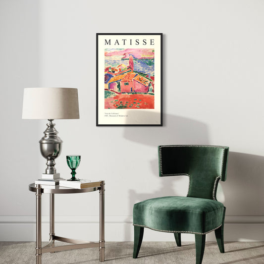 Matisse "Vue de Collioure" Konst Poster