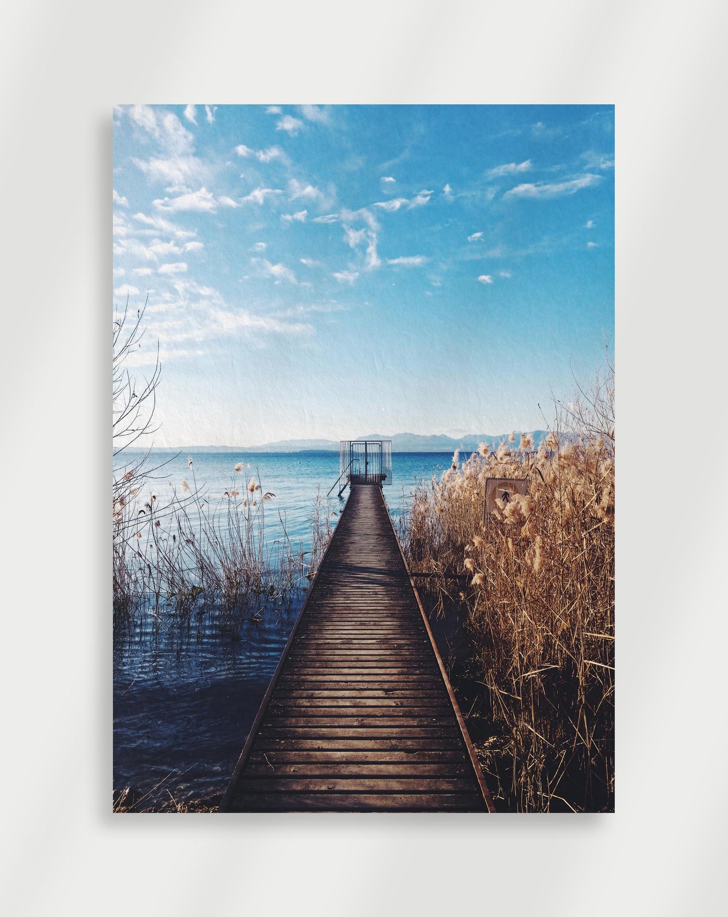 Ocean bridge Poster