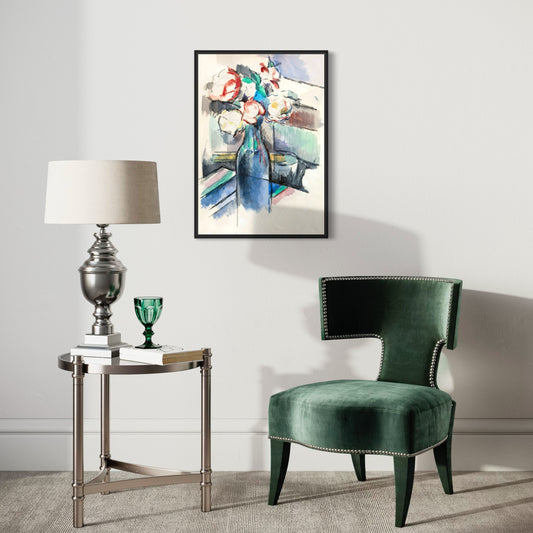 Vas med blommor Konst Poster