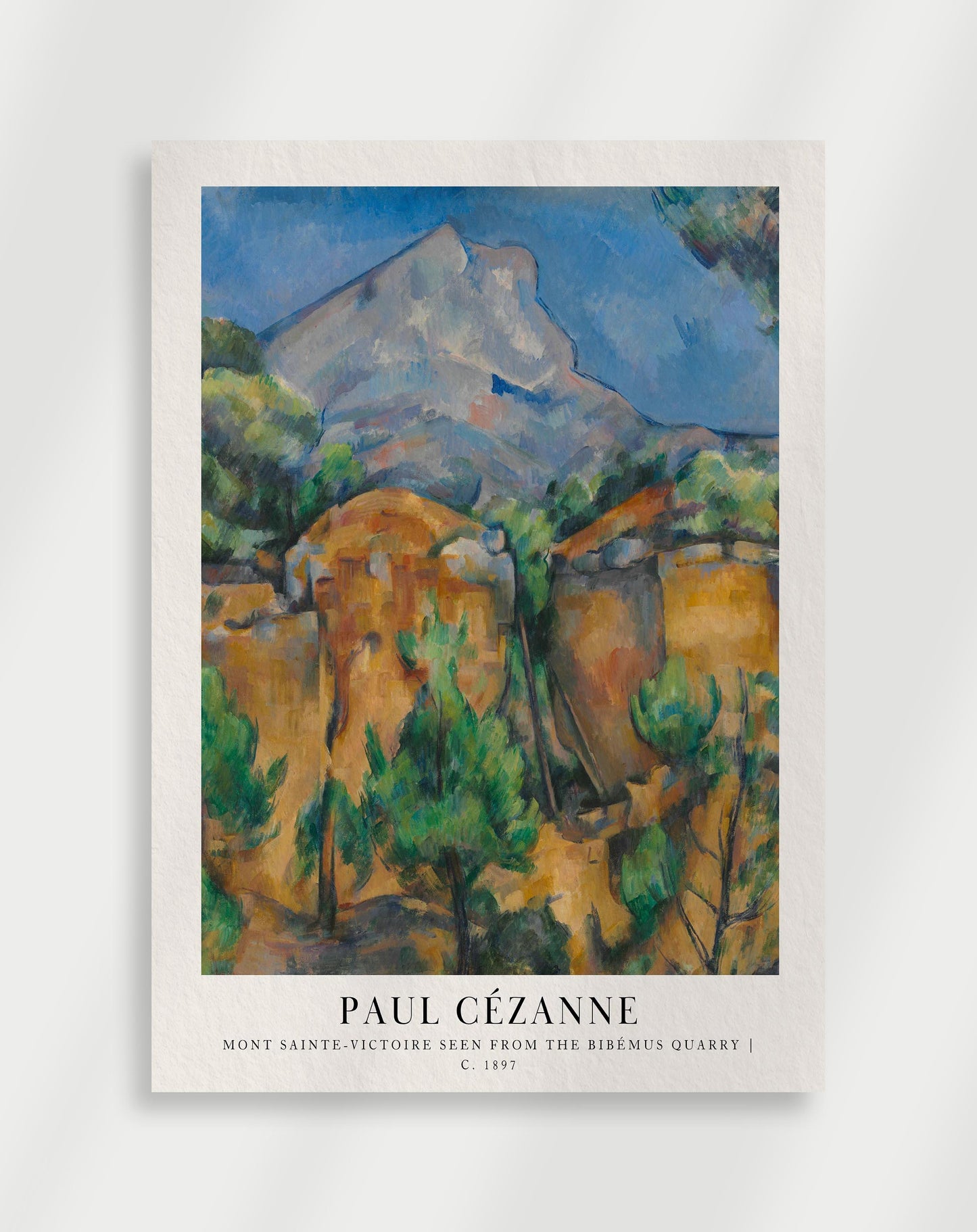 Paul Cézanne "Mont Sainte-Victoire" Poster