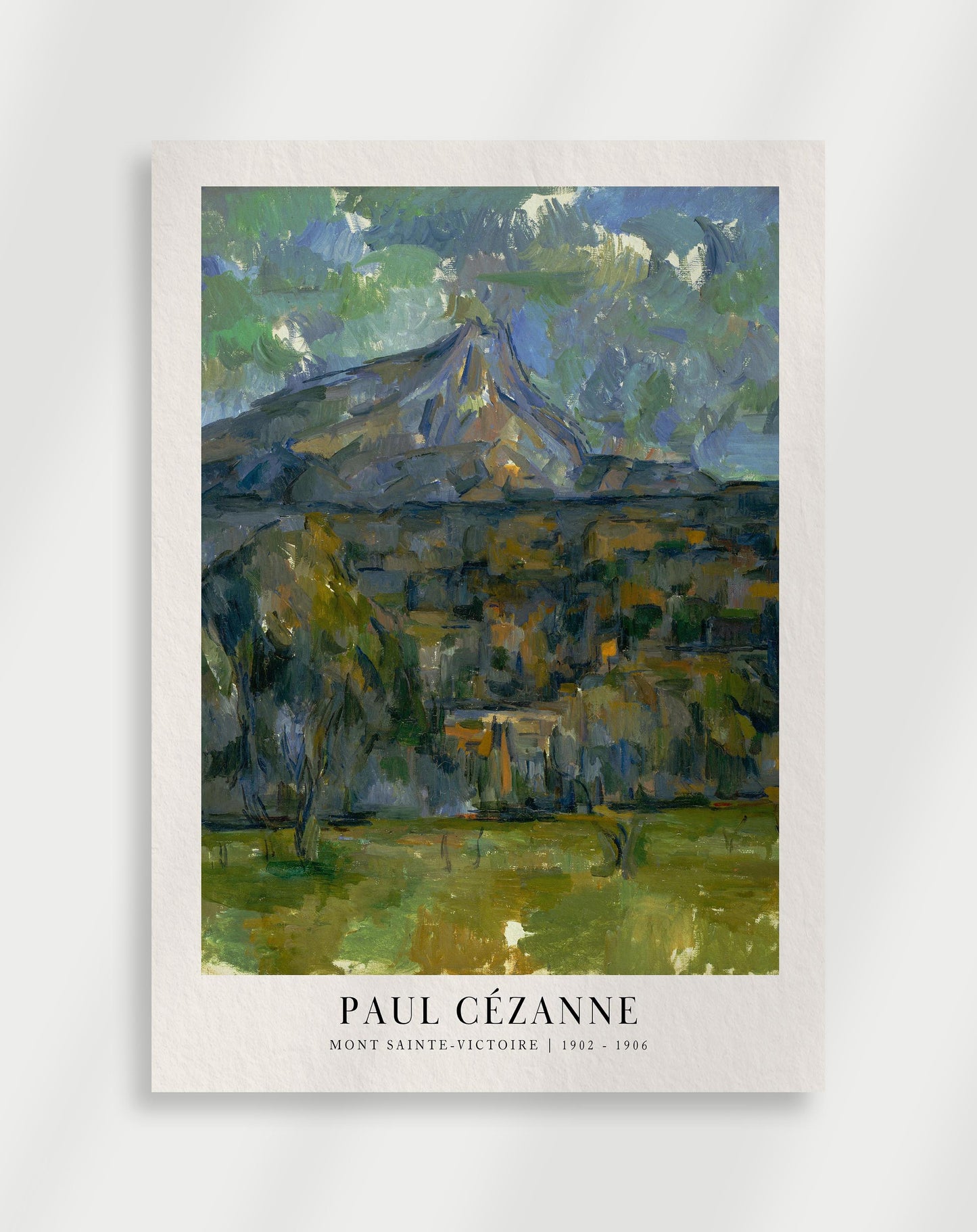 Paul Cézanne "Mont Sainte-Victoire" Poster