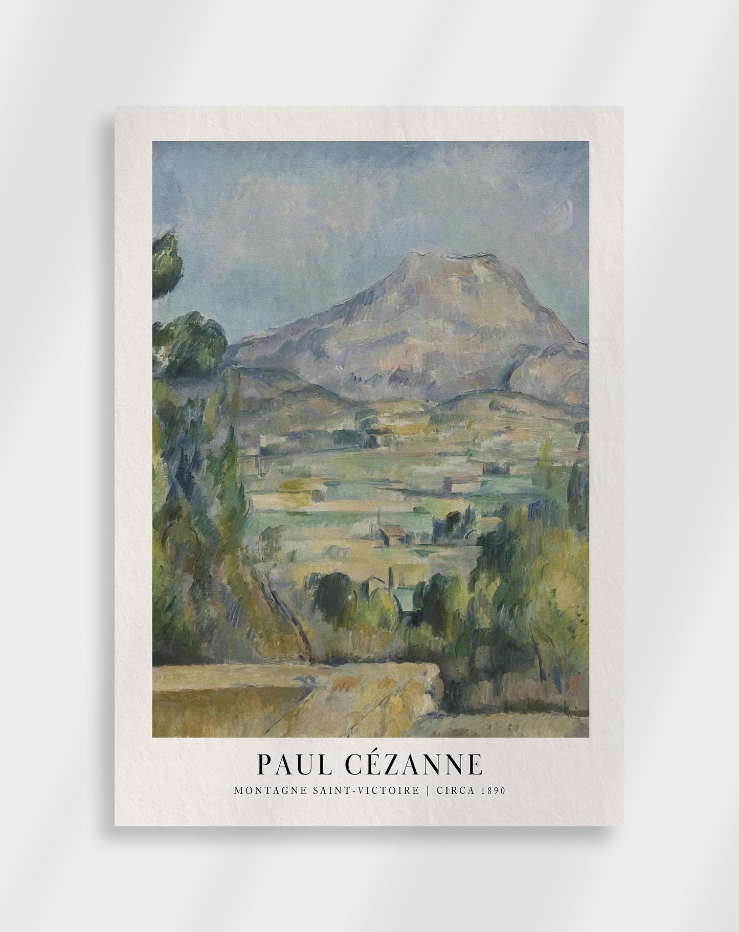 Paul Cézanne "Montagne Sainte-Victoire" Poster
