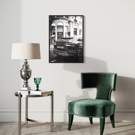 Lamborghini x Dior Designer Poster