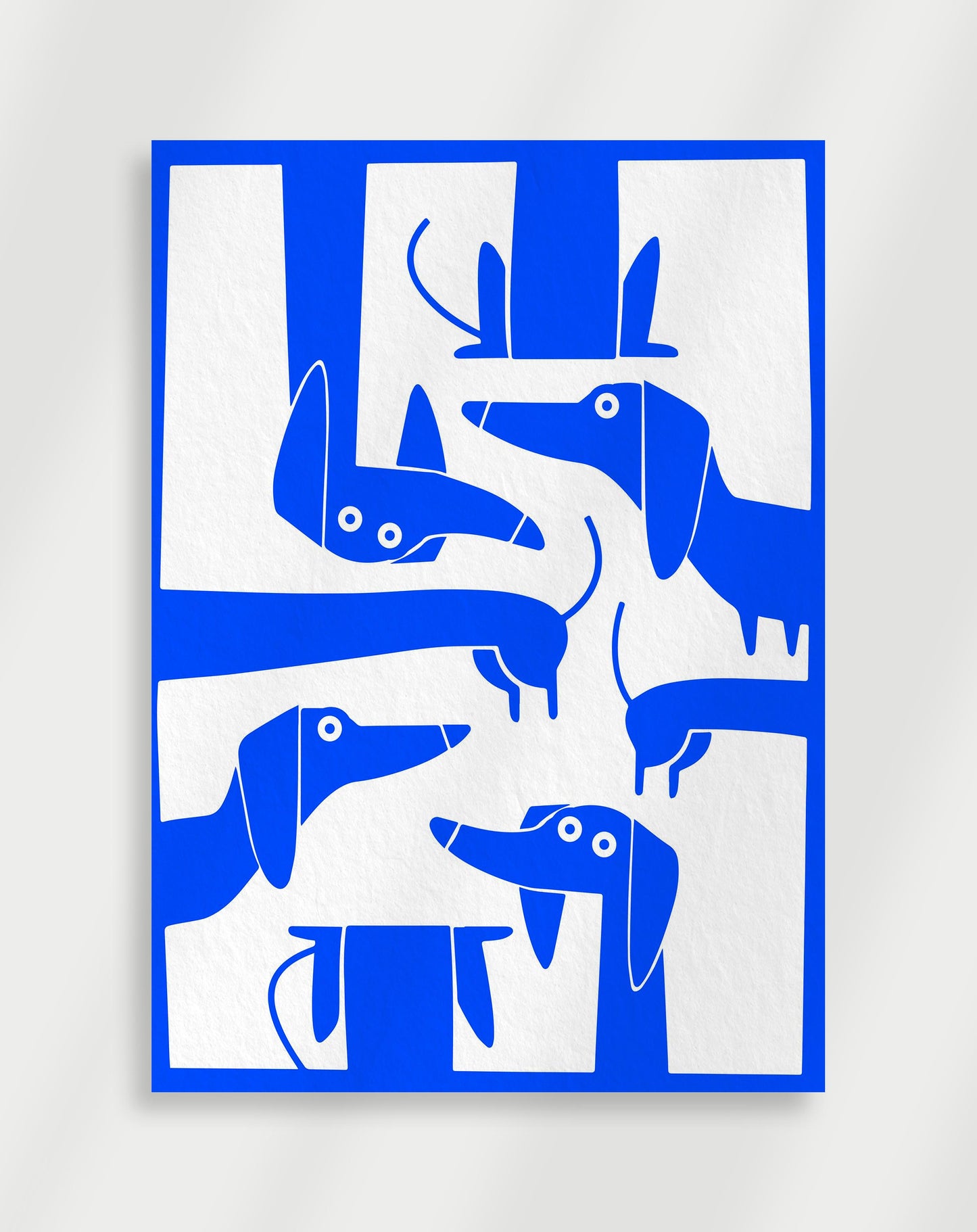 Dachhund Vintage Poster