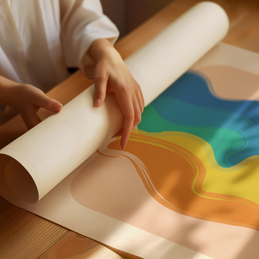 Yellowstone konst Poster