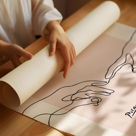 Picasso Händer Konst Poster