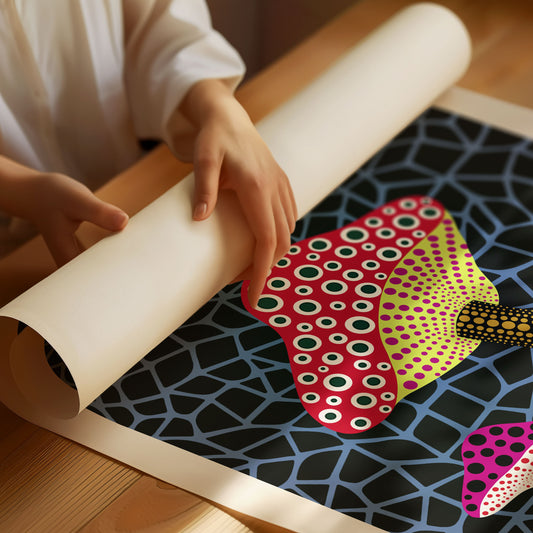 Svampar Japandi Poster