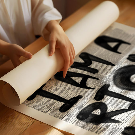 Poster "Mamma jag är en rik man".