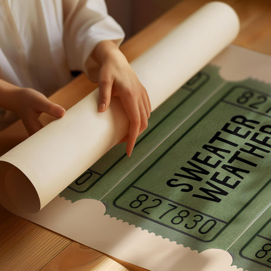 Sweater weather Poster