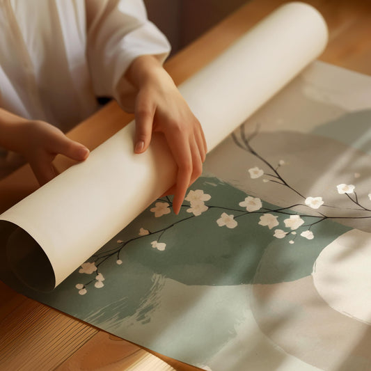 Japandi Sage Green Poster No.2