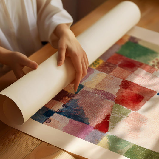 Paul Klee "Motiv av Hammamet"