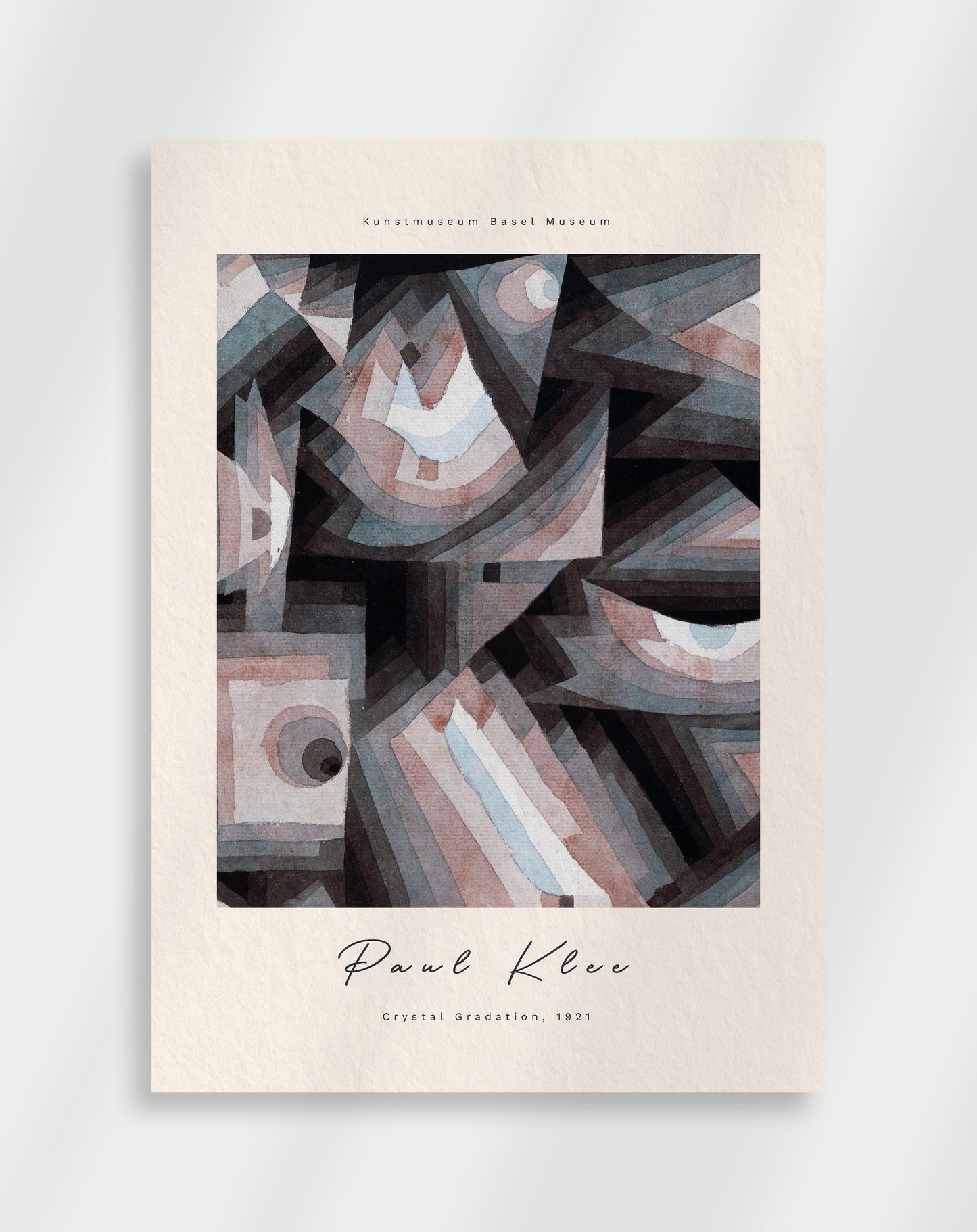 Paul Klee "Kristallgradering"