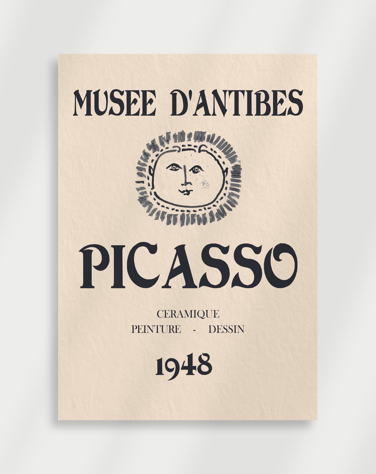 Picasso "MUSEE D'ANTIBES" Poster