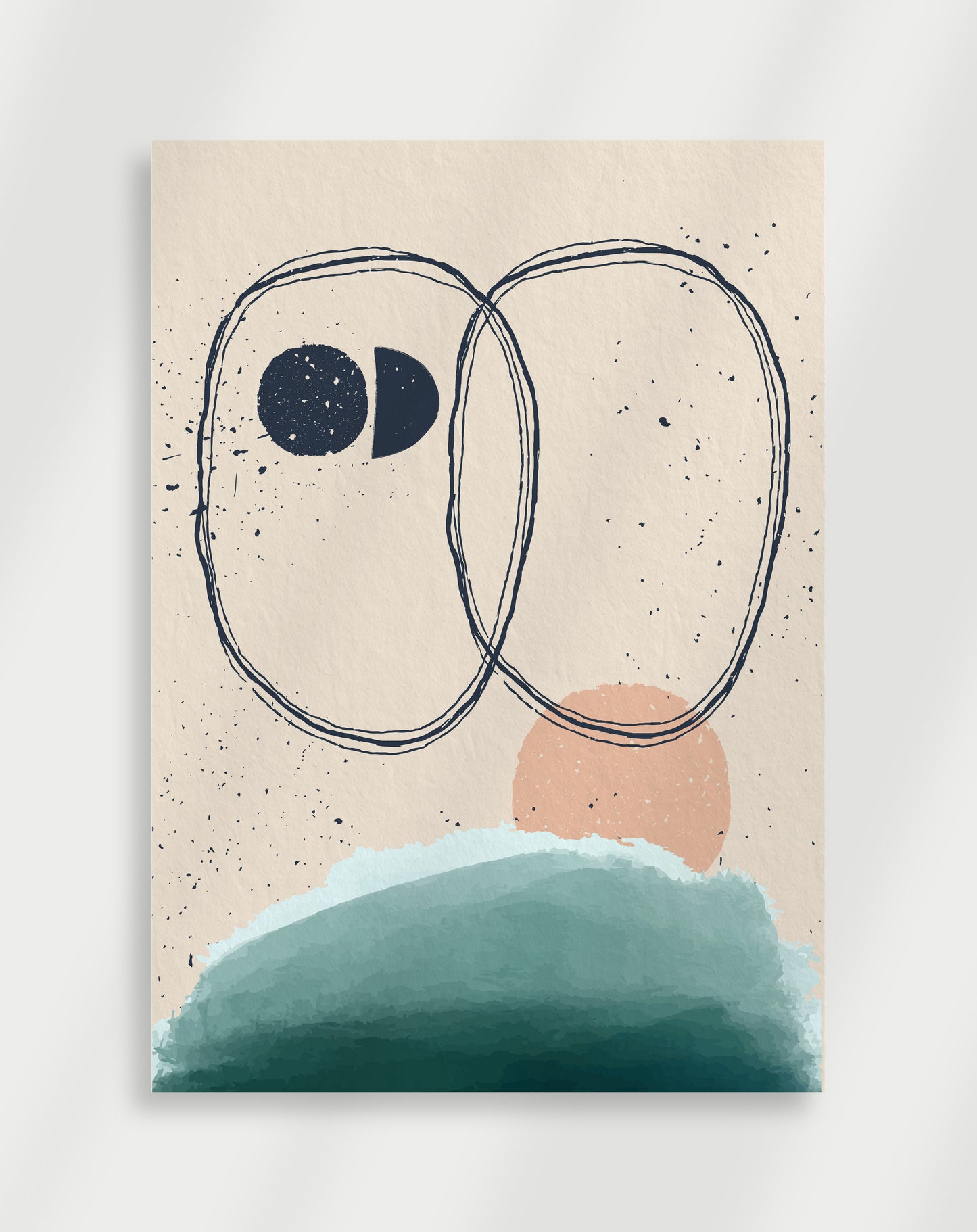 Abstrakt Poster