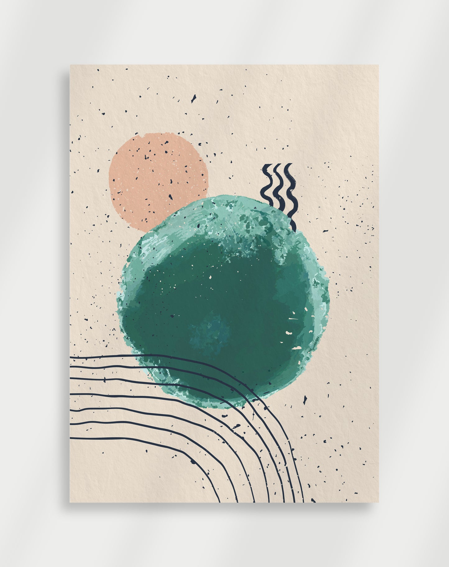 Abstrakt Poster