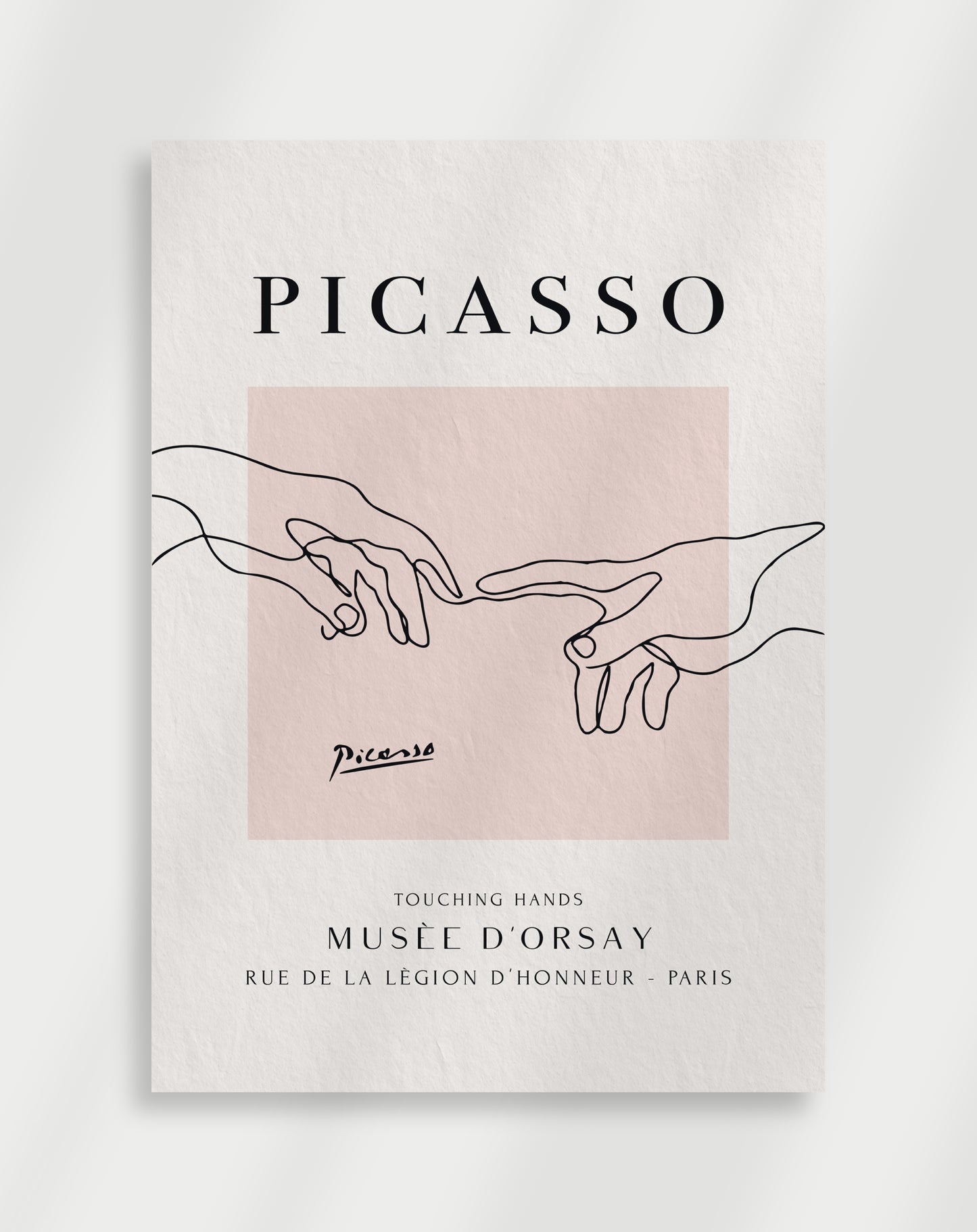 Picasso Händer Konst Poster