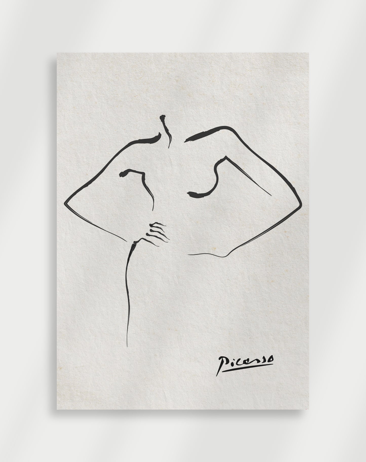 Picasso Art Figure Poster