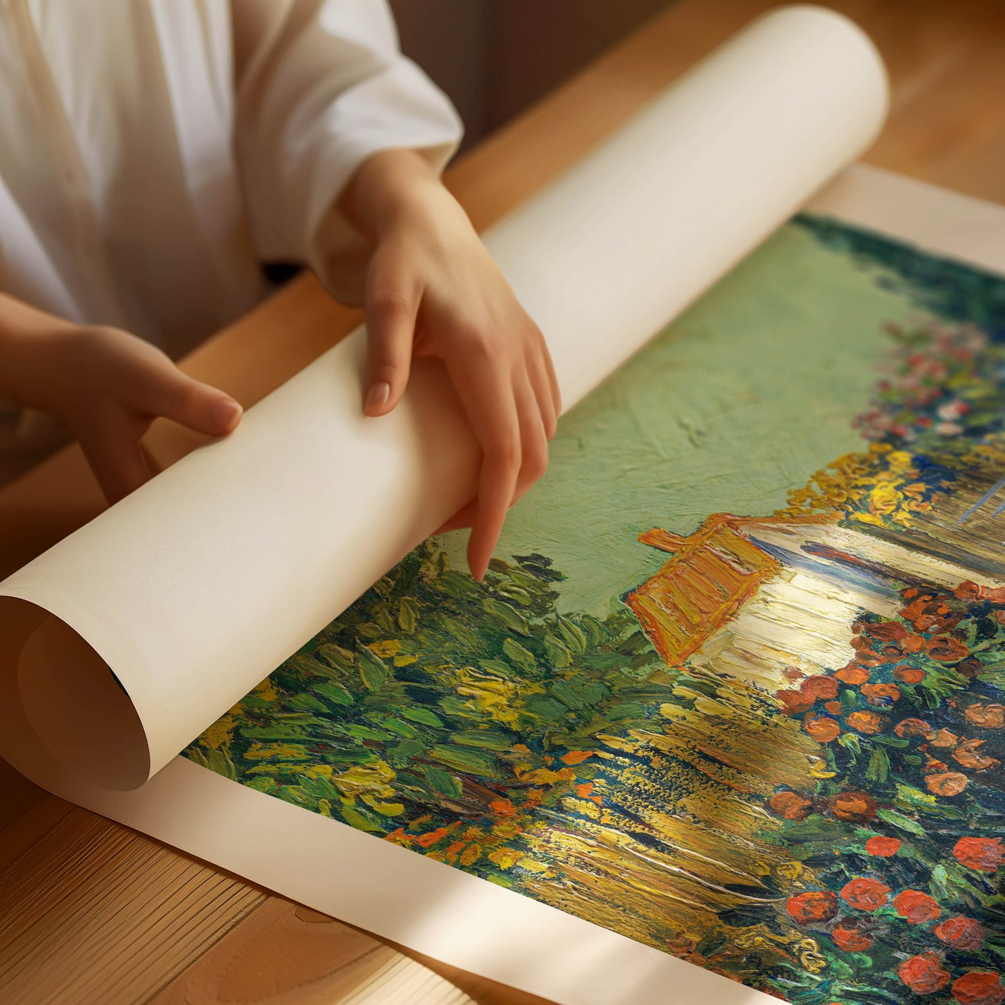 Van Gogh landskaps Poster