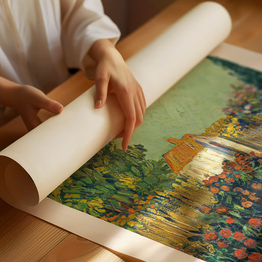 Van Gogh landskaps Poster