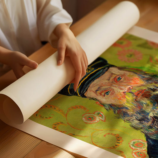 Van Gogh Postman Poster
