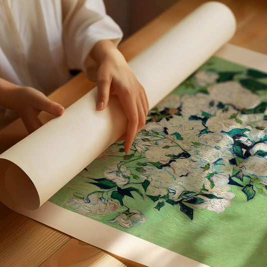 Van Gogh Roses Poster