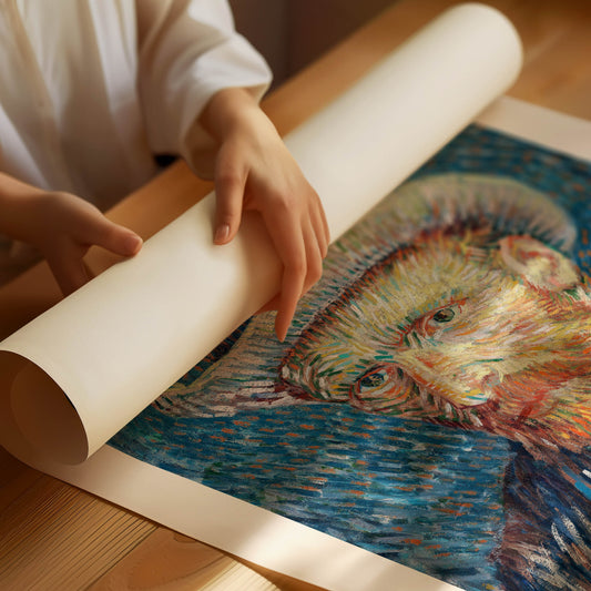 Van Gogh självporträtt Poster