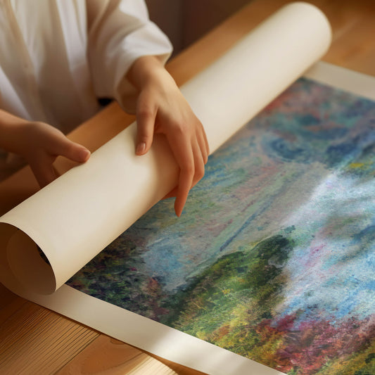 Monet "Fenfosse" Poster