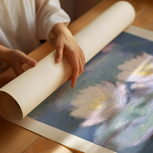 Monet "näckrosor" Poster